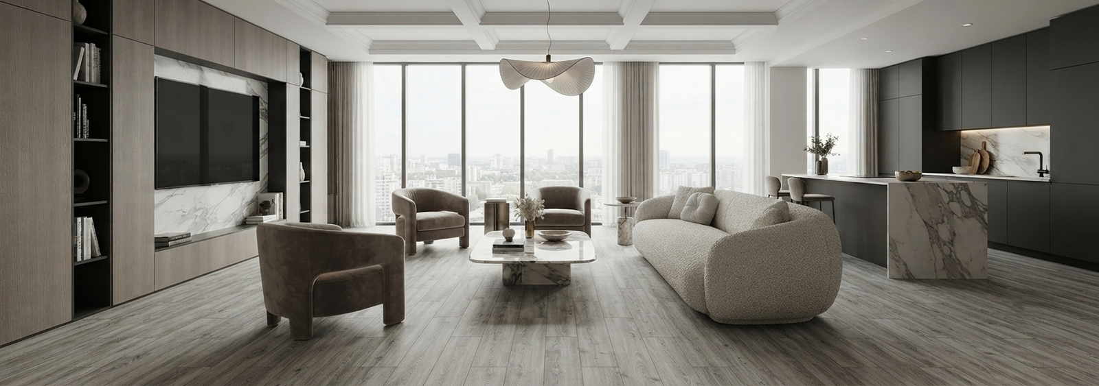 Discover FLOORING CULTURE Premium SPC Luxury Vinyl Flooring with Natural Wood-Look Elegance