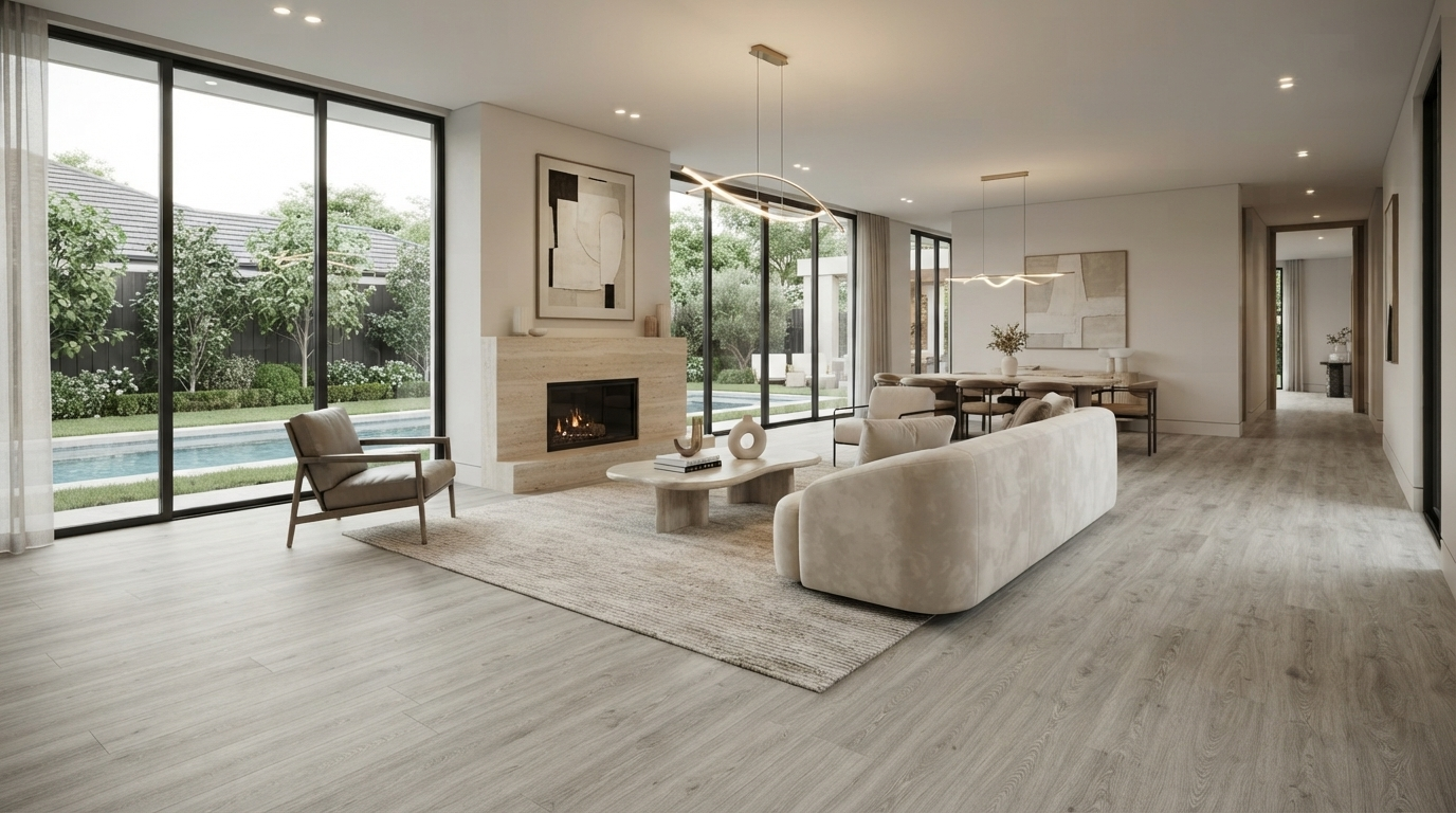 FLOORING-CULTURE 29163-1: Waterproof Wood-Look Luxury Vinyl Flooring